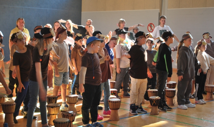 Trommelzauber Homepage Affen3